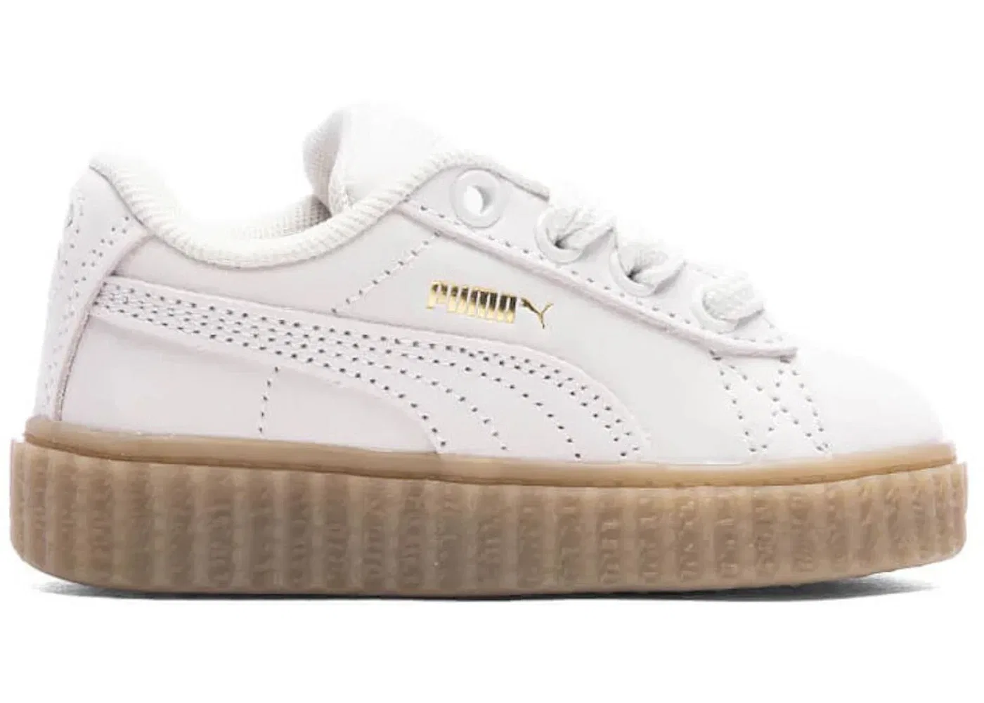Детские кроссовки Lifestyle Puma Creeper Phatty Puma, Warm White/Gold/Gum