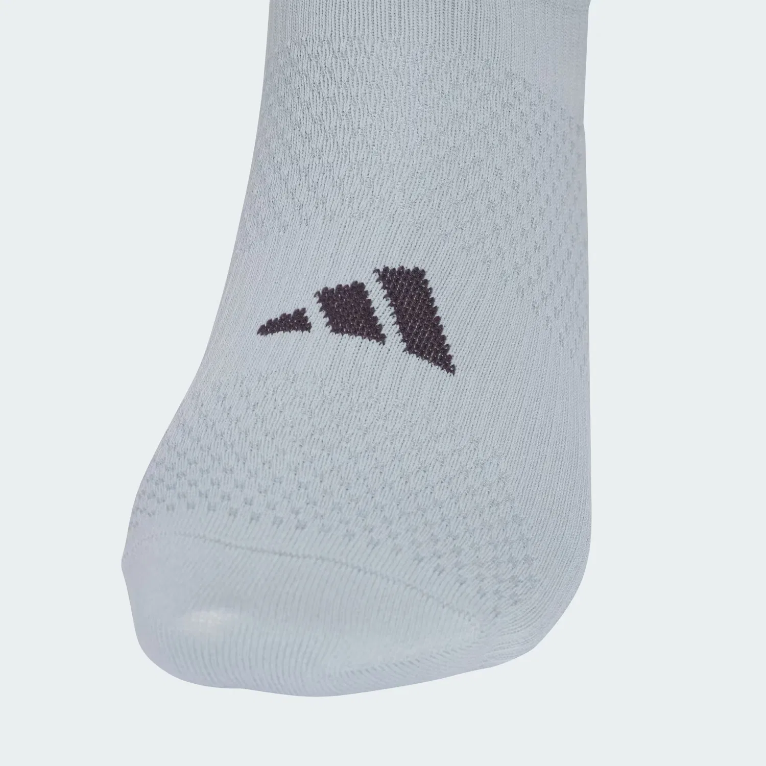 Детские носки-невидимки Adidas, Silver Gray/Aurora Black — фото 4