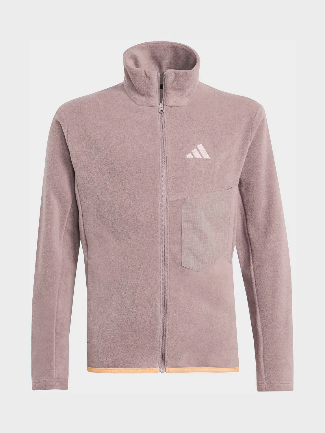 Флисовая куртка Terrex Multi Full-Zip adidas, светло-коричневый