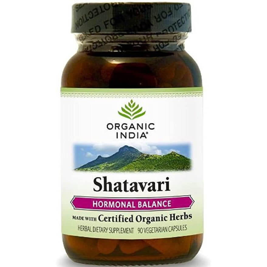 

Шатавари Organic India, 90 вегетарианских капсул