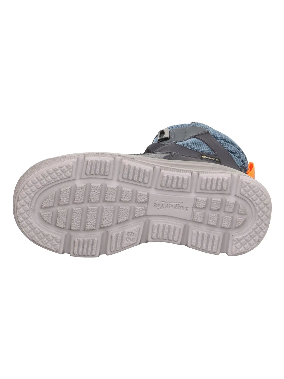 Детские ботинки для мальчиков с мембраной Gore-Tex Jungen Mars Superfit, Blue Orange 8020 — фото 4