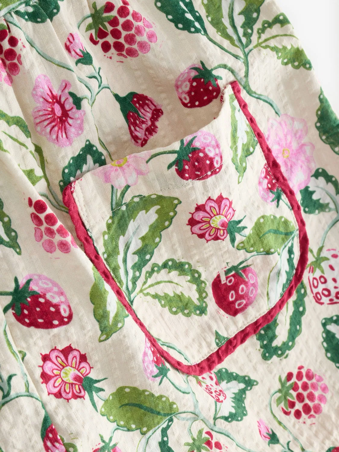Комбинезон с принтом Strawberry Garden, Cath Kidston, Green/Pink — фото 4