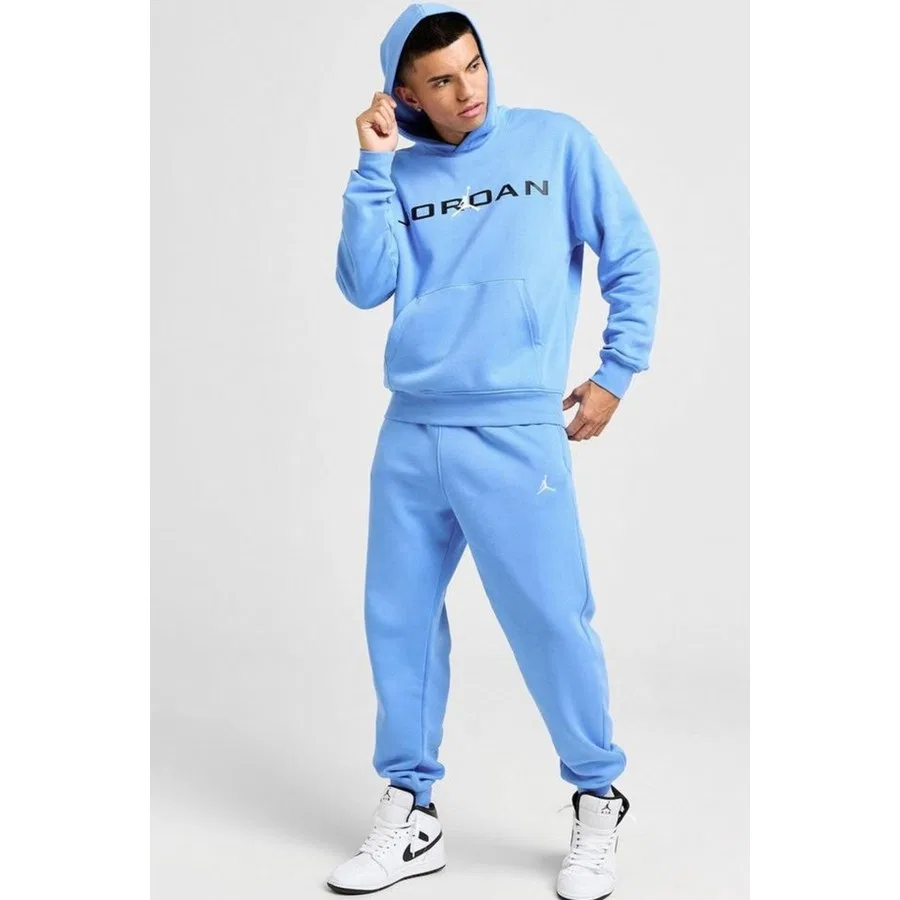 Спортивные штаны Nike Jordan Brooklyn Fleece, Синий — фото 4