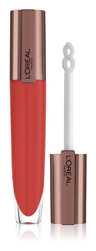 

Блеск для губ с гиалуроновой кислотой L’Oréal Paris Brilliant Signature Plump, оттенок 410 I Inflate 7 мл