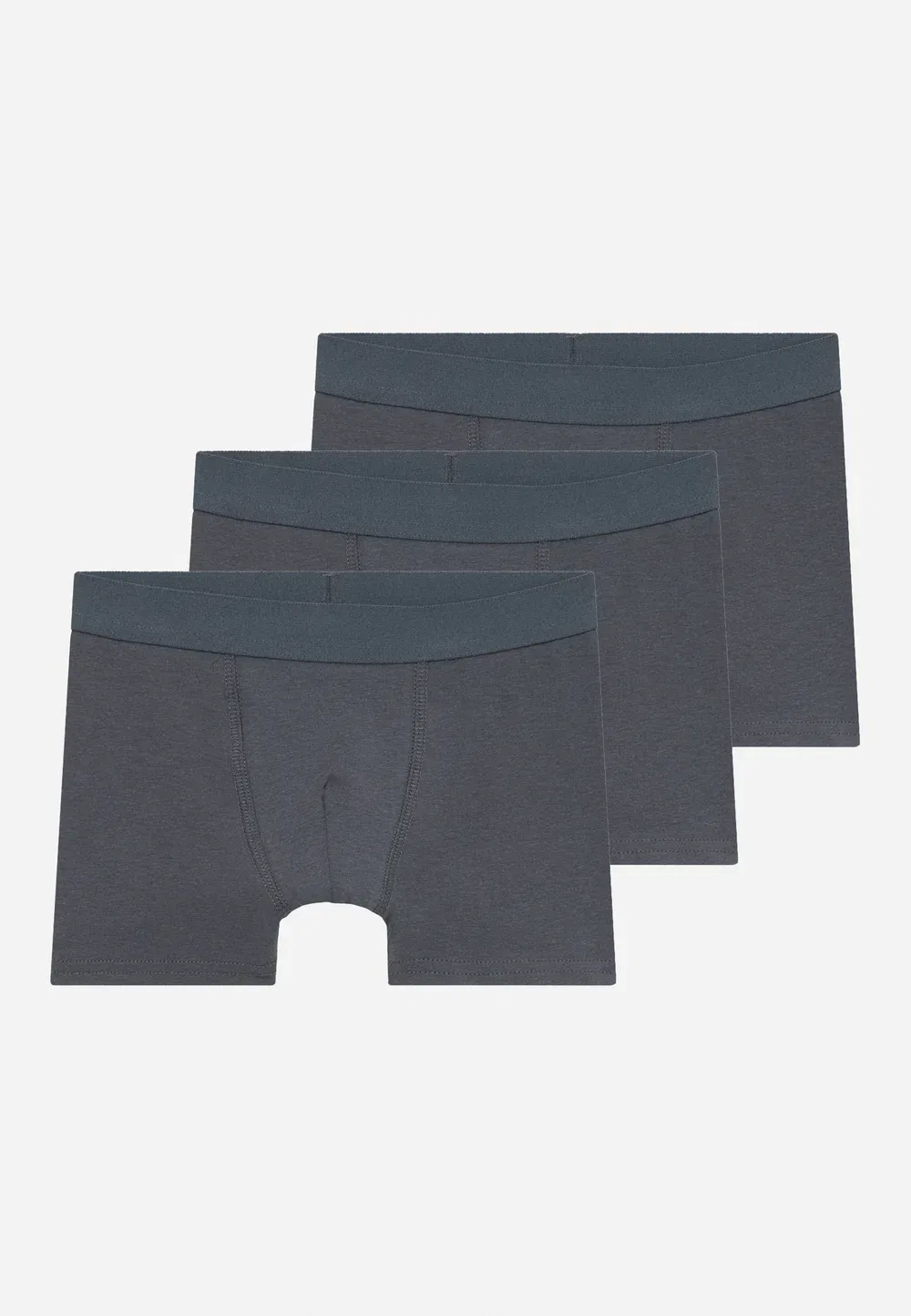 Набор из 3 однотонных туфель - сундуки Lindex, Dark Grey