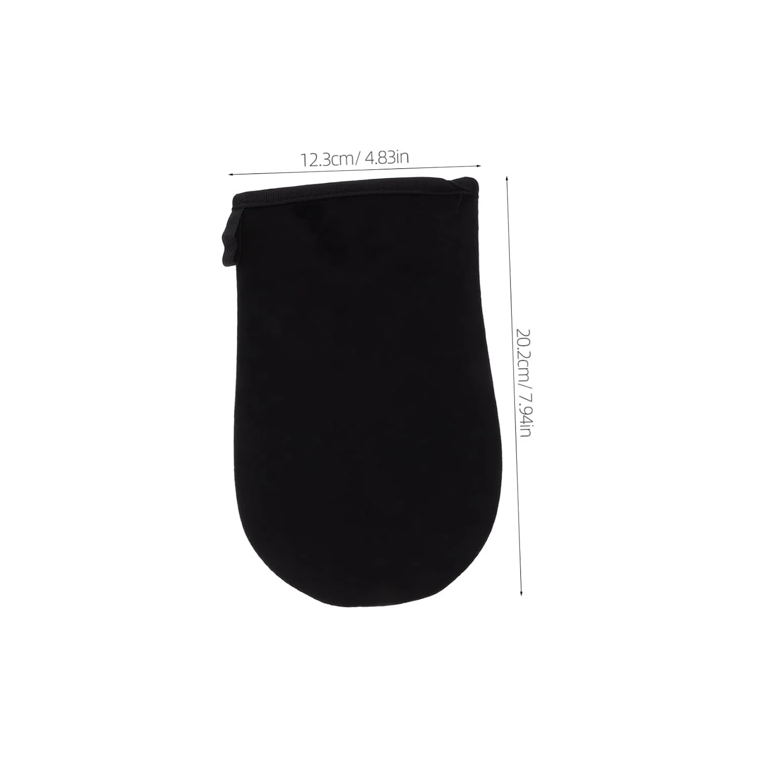 Перчатка для загара, WRITWAA, 20.2x12.3x1 см, 24 г, Black — фото 4