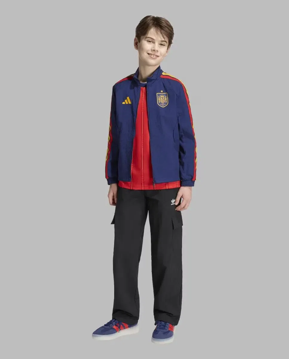 Детская куртка для мальчиков с принтом Anthem Jacket adidas, Azul — фото 3