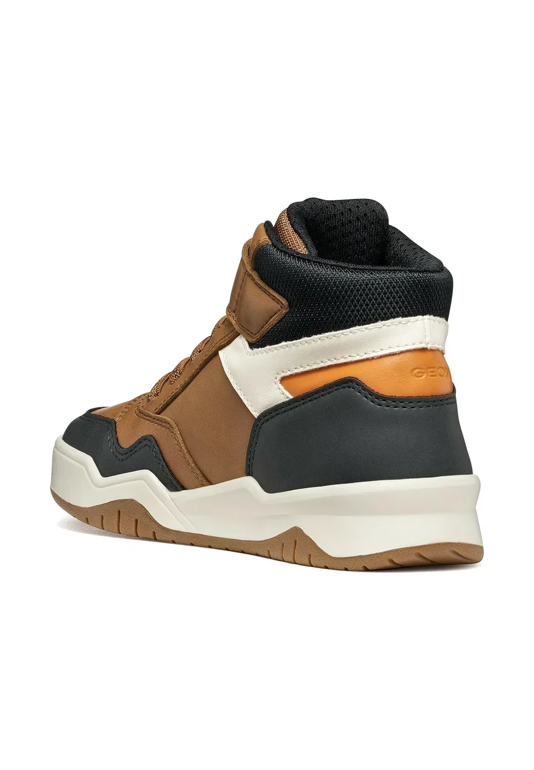 J perth boy - высокие кроссовки Geox, Light Brown — фото 4