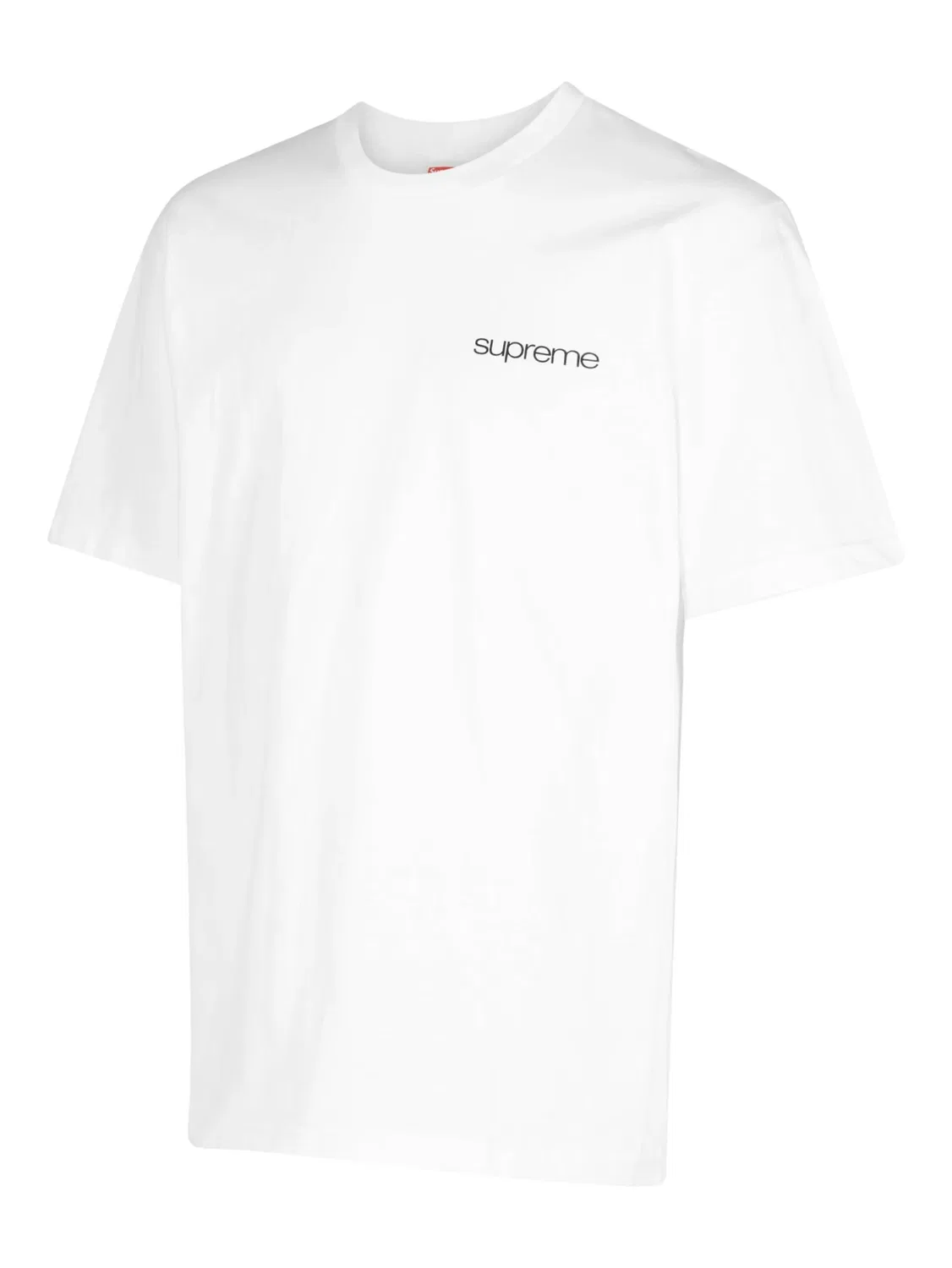 Футболка с логотипом из хлопка Supreme, белый — фото 3
