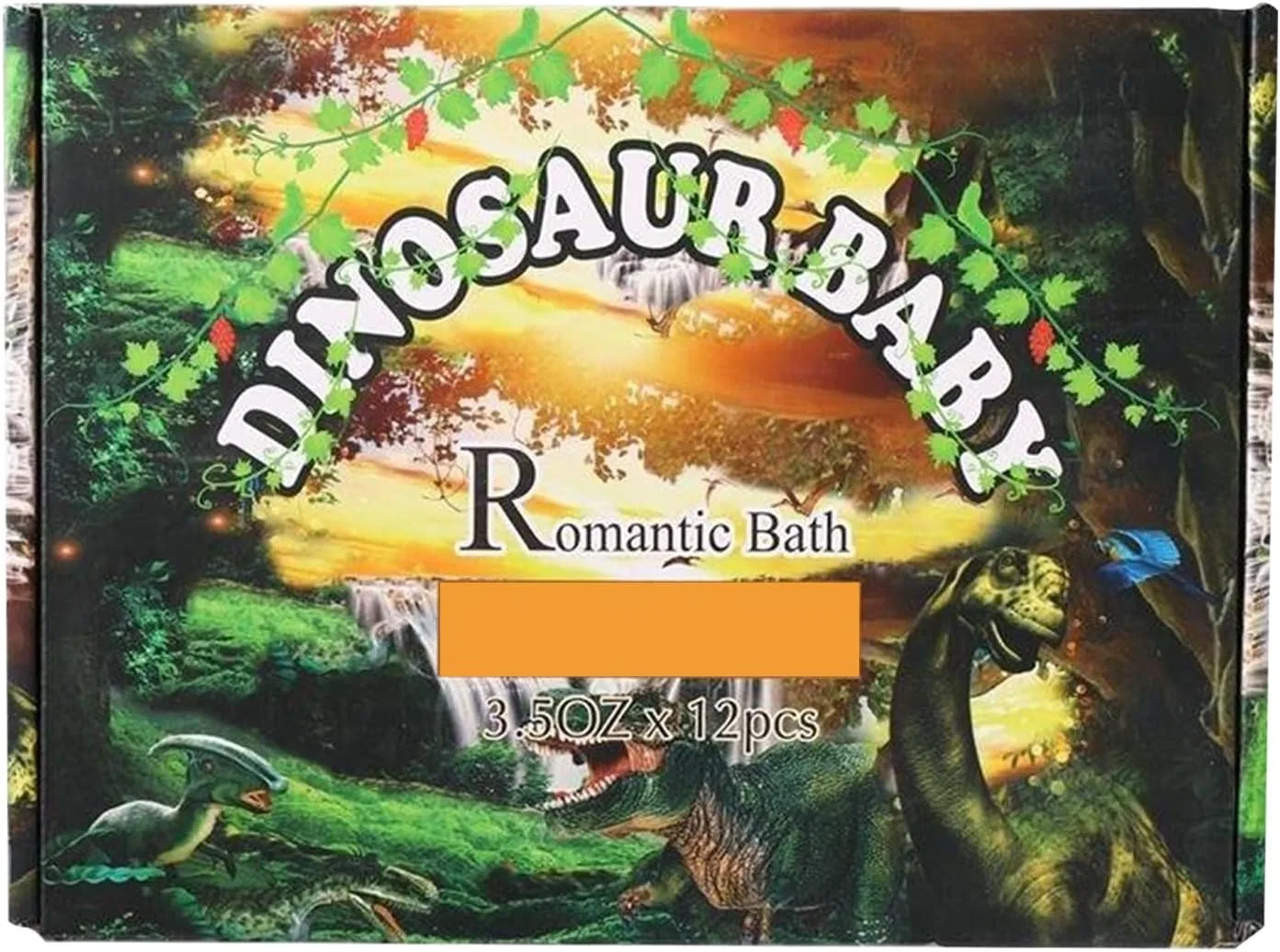Набор бомбочек для ванны с сюрпризом, 12 шт, Generisch, Динозавры