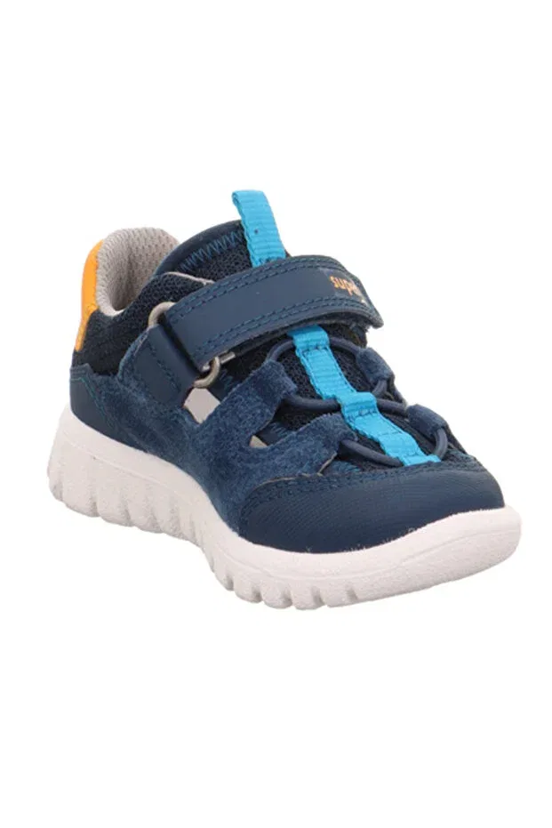 Детские туфли для мальчиков с графическим принтом Superfit, Blue — фото 2