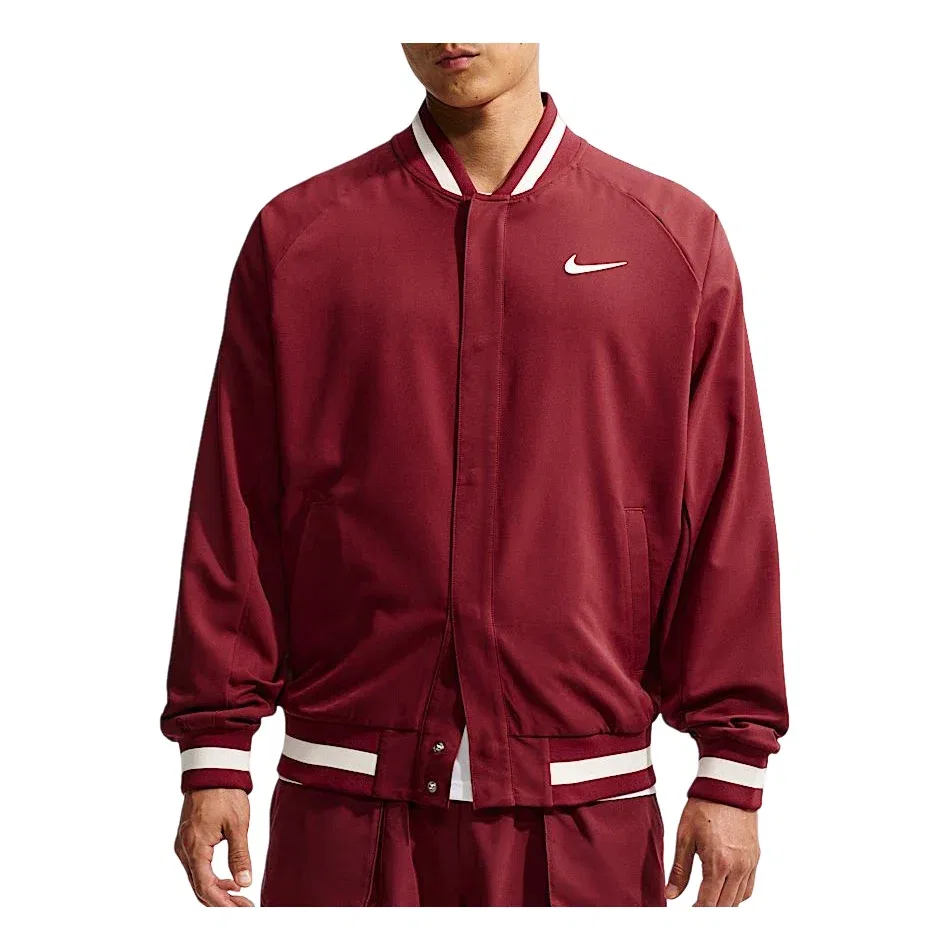 Мужская куртка для тенниса Court Slam x Jannik Sinner UV Dri-Fit Tennis Jacket Asia Sizing 'Tram Red' Nike, Tram Red
