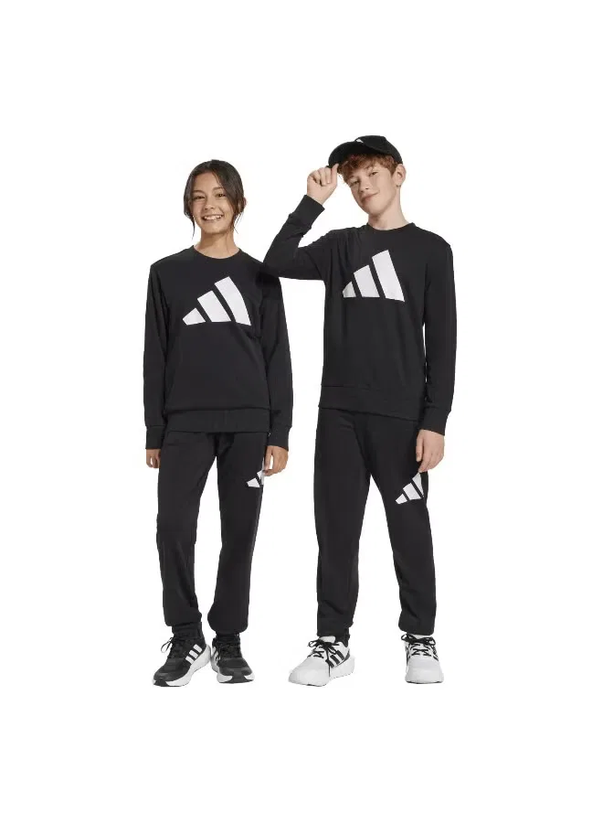 Комплект из футера с логотипом Essentials Adidas, черный