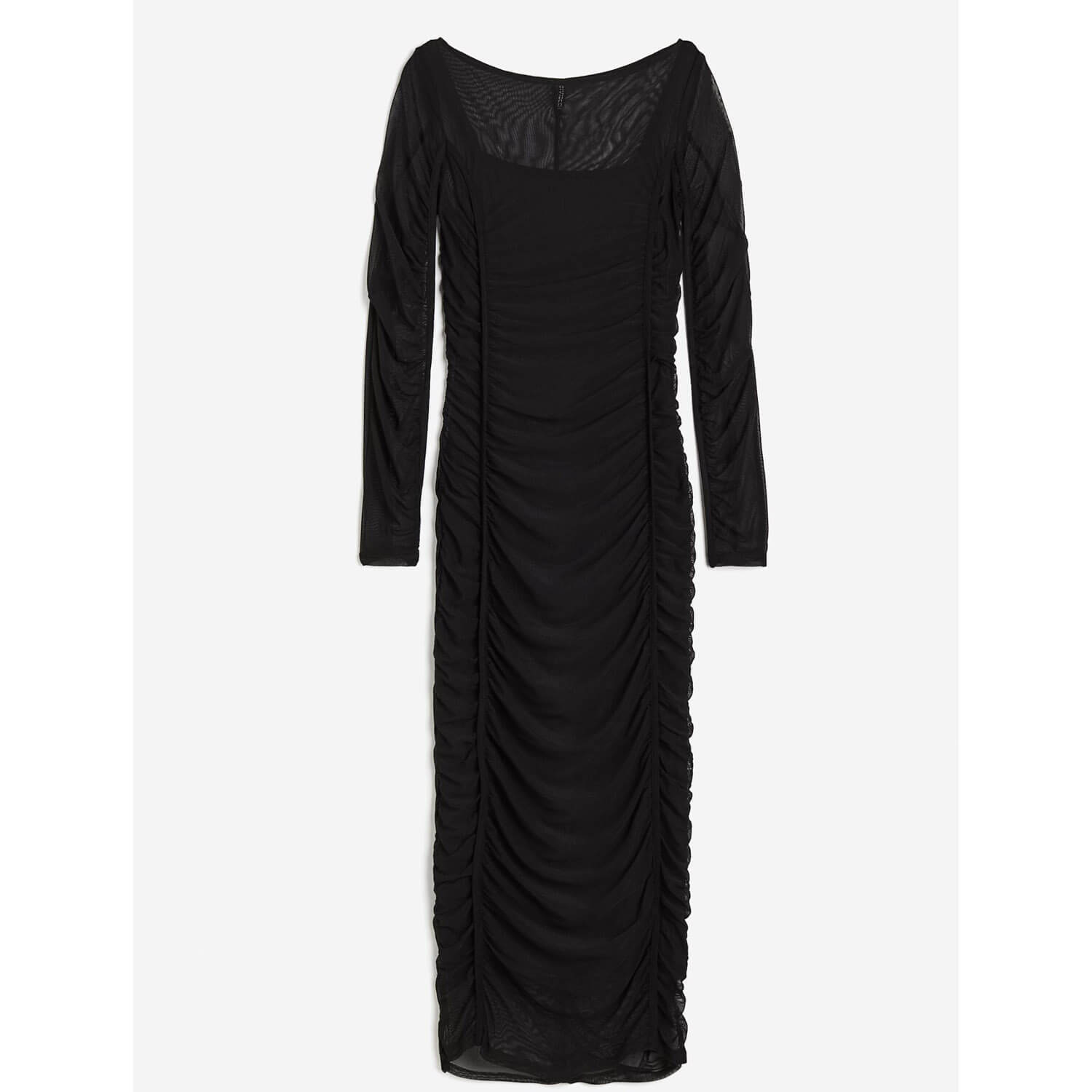 

Платье H&M Gathered Bodycon, черный