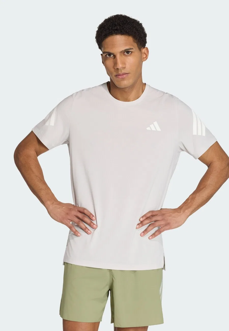 Футболка ADIDAS PERFORMANCE 'Adi365' светло-серого цвета — фото 2