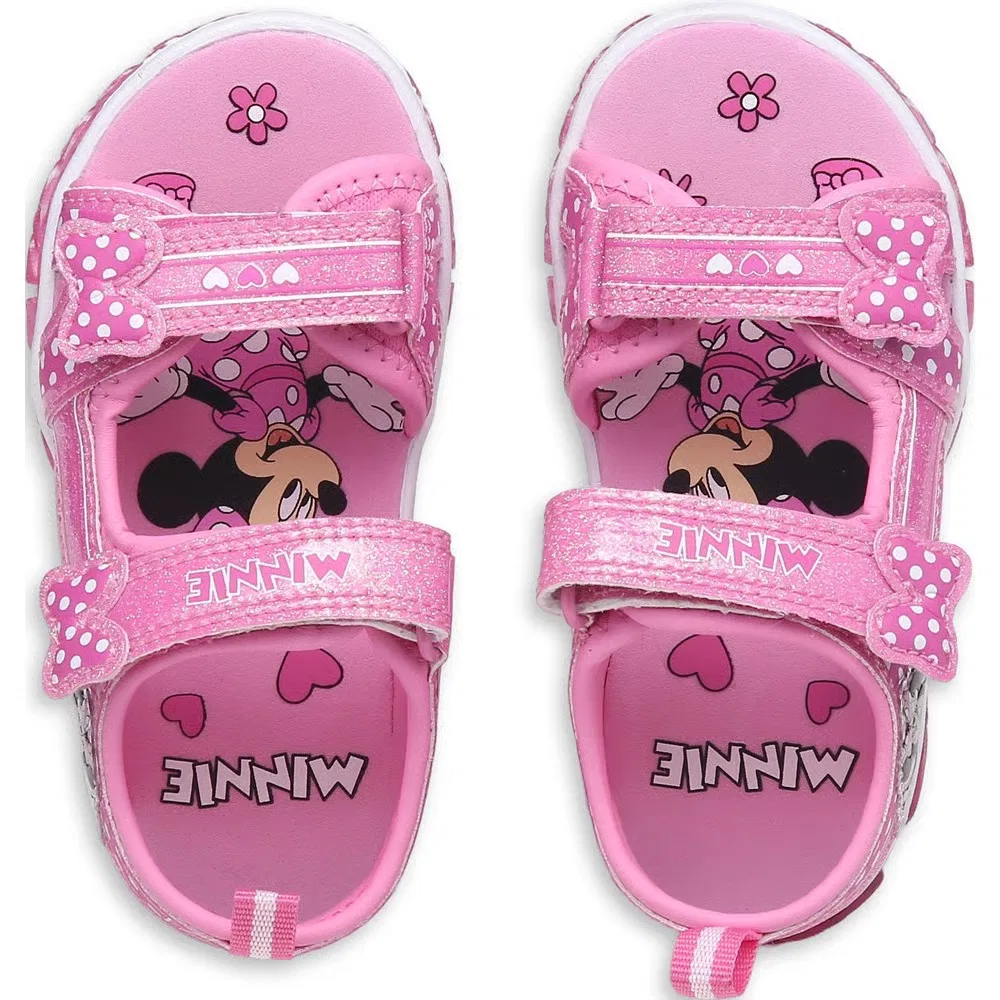 Детские сандалии со светящимися элементами Minnie Mouse, Pink Multi — фото 4