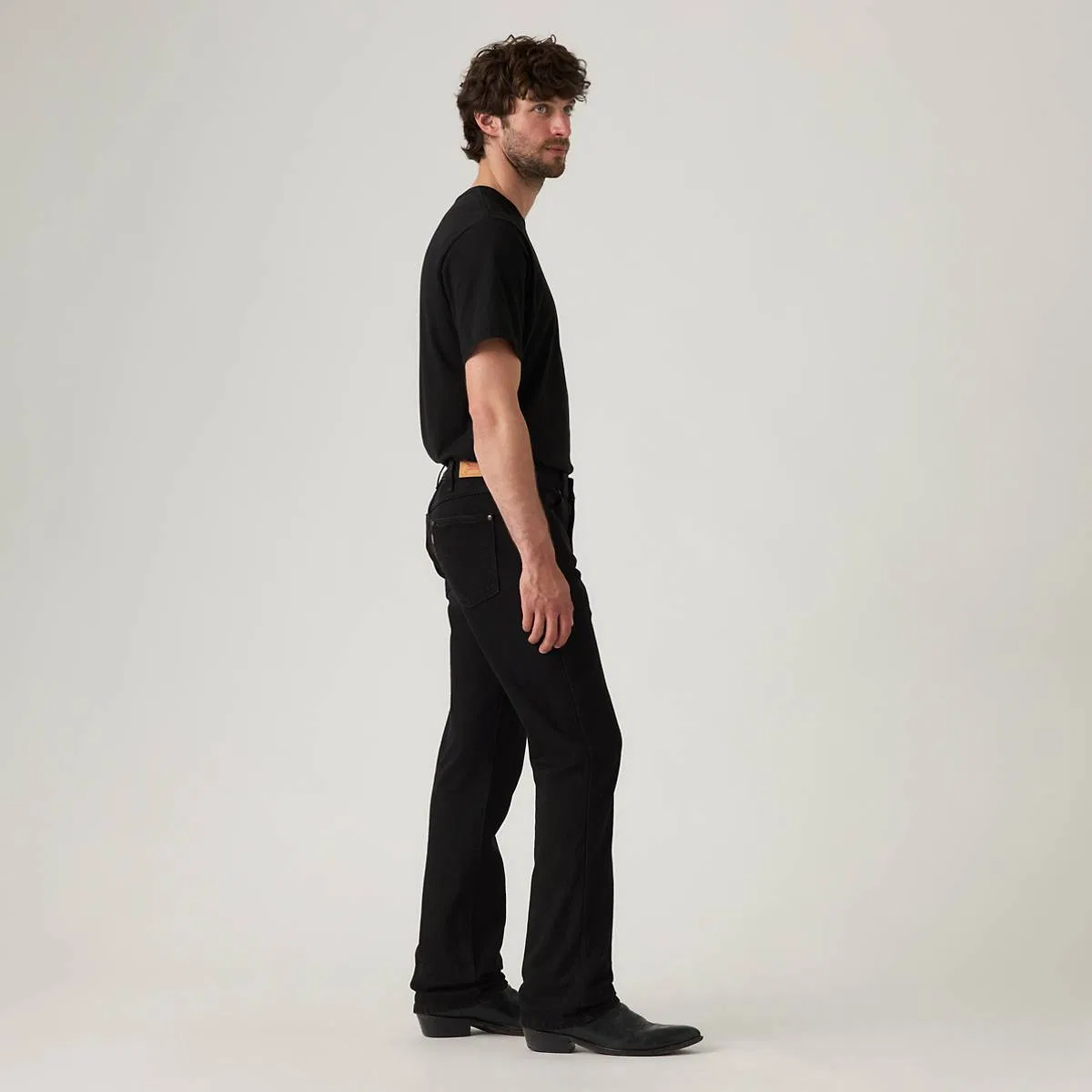 Джинсы 537 Western Bootcut для мужчин Levi's, Run The Road Rinse - Black — фото 3