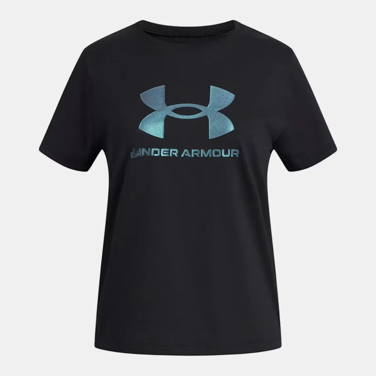 Детская футболка для девочек с блестками G Rival Shimmer SS Under Armour, Negro