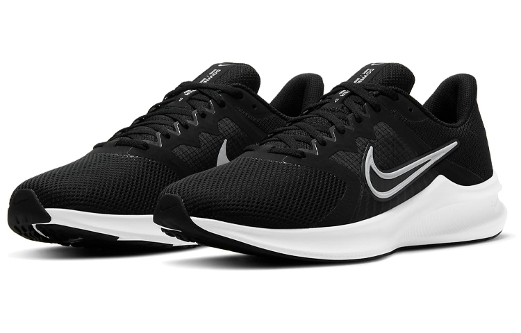 Кроссовки Nike Downshifter 11, черный/белый — фото 3