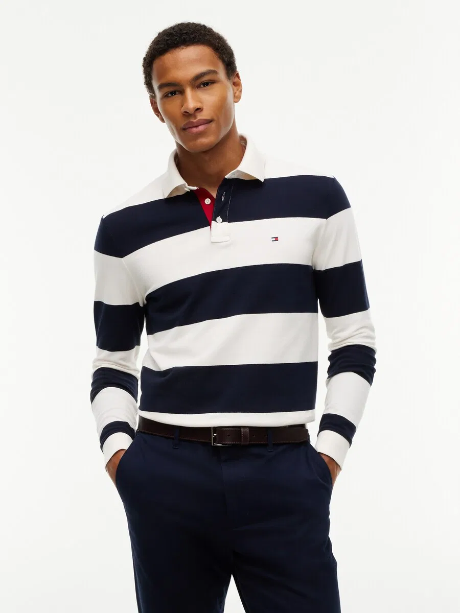 Футболка TOMMY HILFIGER CLASSIC белого цвета — фото 2