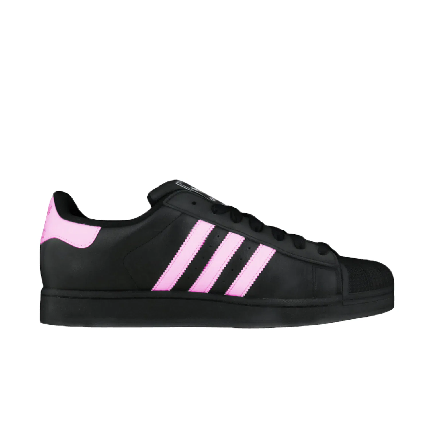 Детские кеды с принтом кролика Superstar 2 Adidas Originals, Black — фото 3