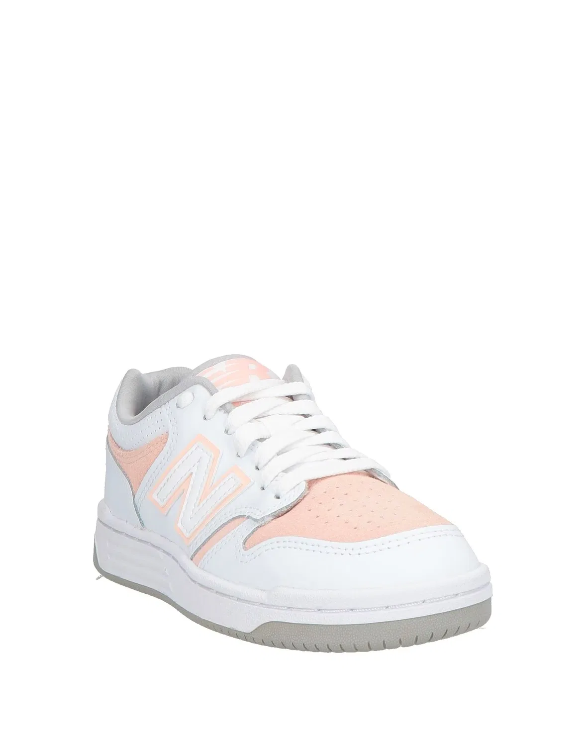 Детские кроссовки для девочек кожаные New Balance B480, светло-розовый — фото 2