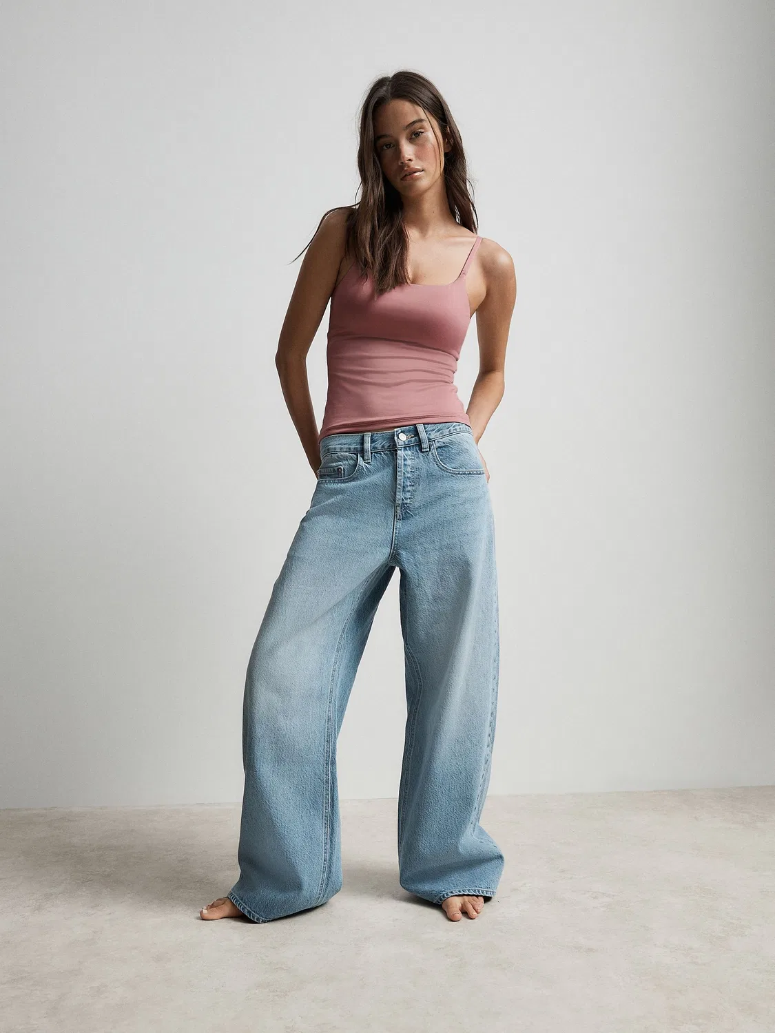 Топ-камея с поддержкой, Micro Cami Bra Top Next, розовый — фото 3