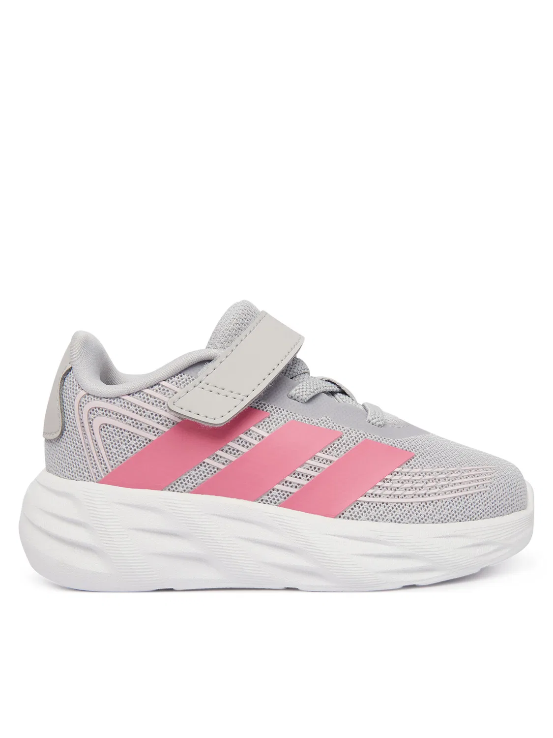 Кроссовки для девочки Galaxy Shoes Infant Adidas, серый
