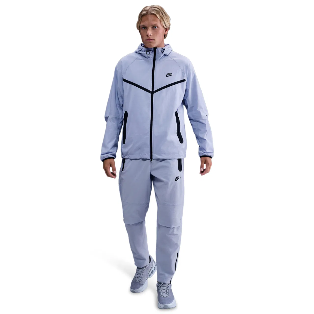 Мужские брюки Tech Woven OH Nike, цвет Ghost/Black — фото 3