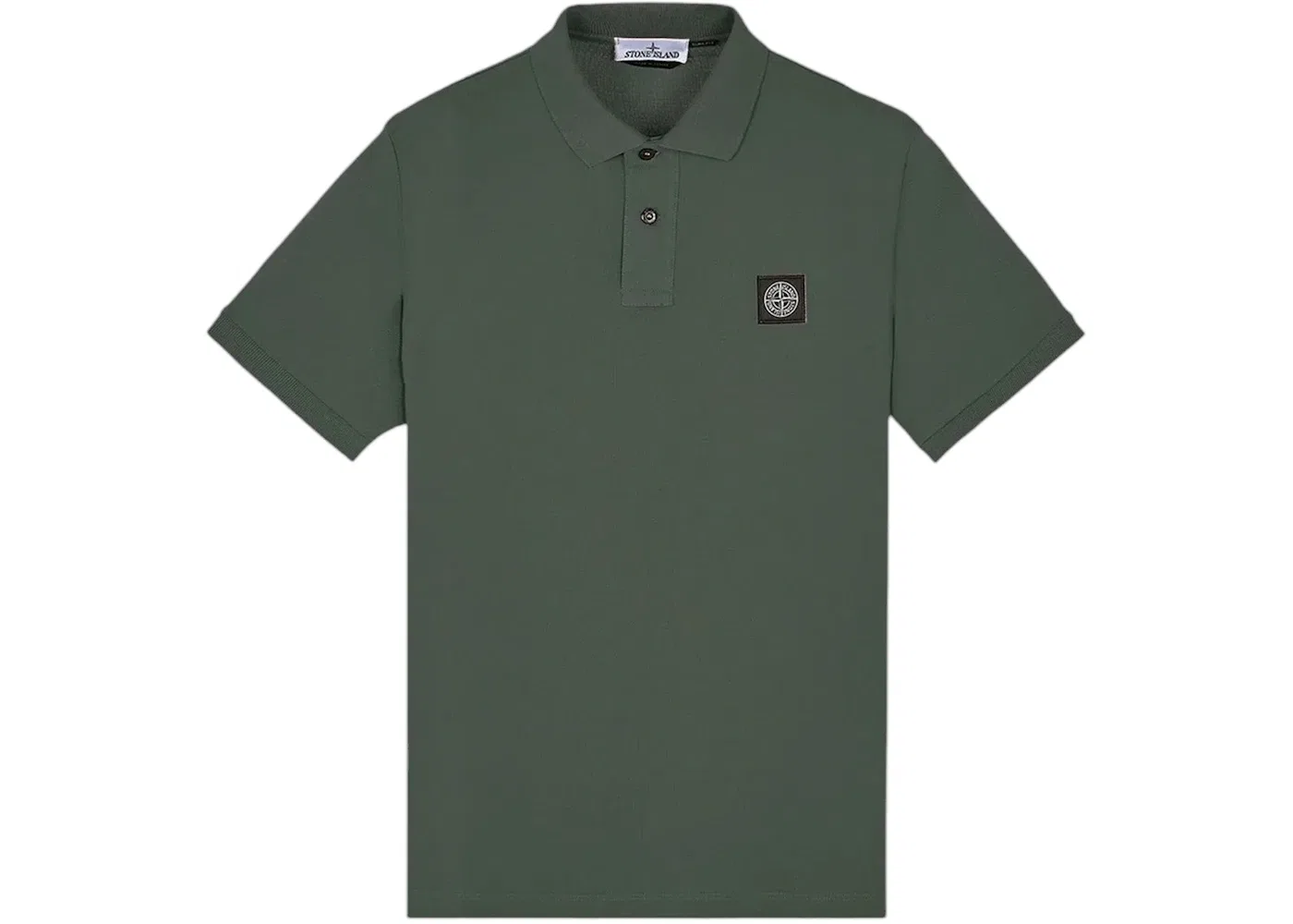 Мужское поло Slim Fit Stone Island, Green
