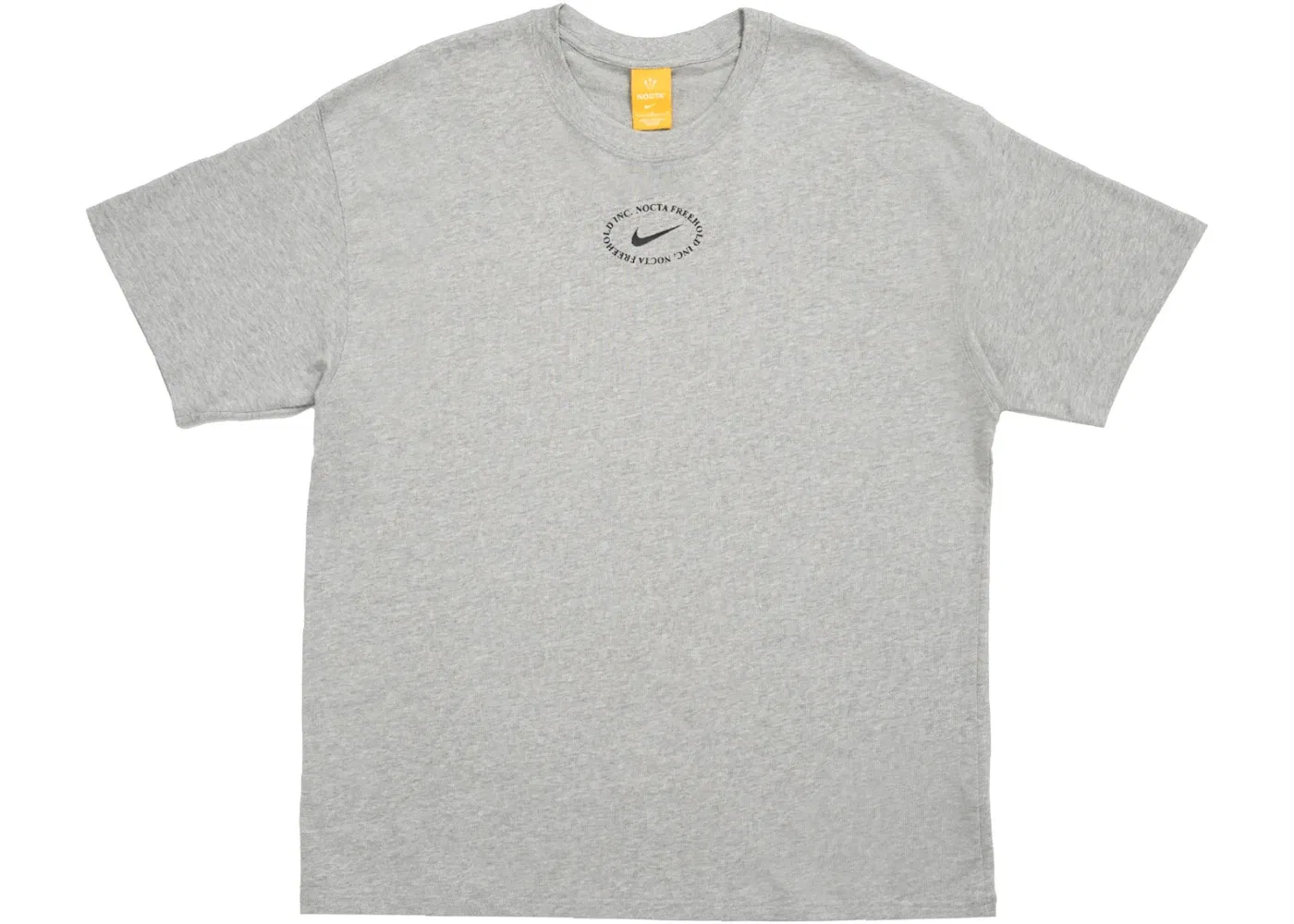 Мужская футболка с принтом Nike x NOCTA Freehold Tee Nike, Dark Grey