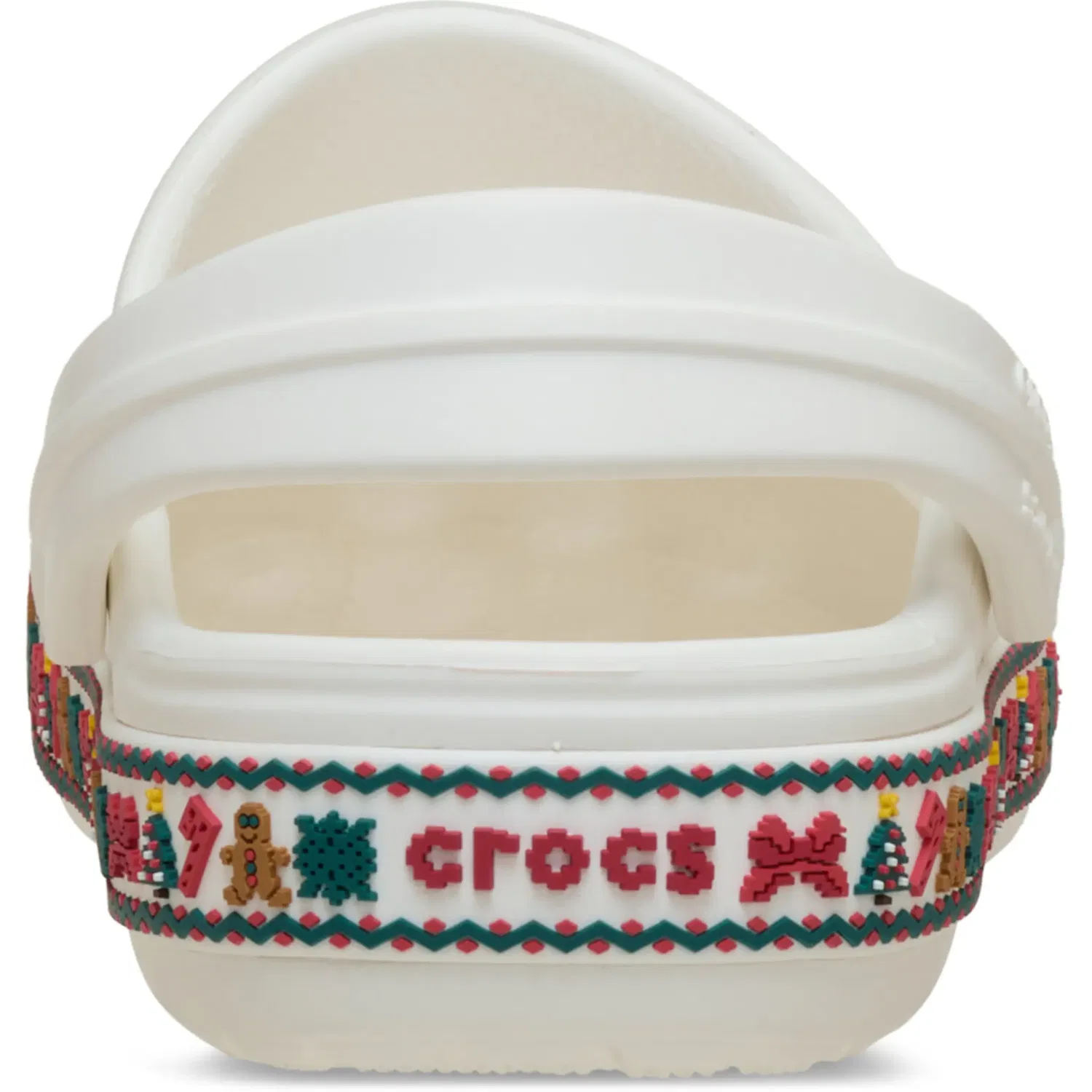 Детские сандалии с ремешком на пятке Crocs, White — фото 4