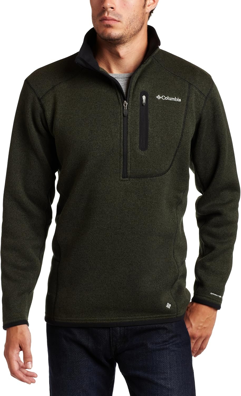 

Мужская футболка Columbia Altitude Aspect с длинным рукавом и застежкой-молнией 1/2, Surplus Green/Heather, Зеленый, Мужская футболка Columbia Altitude Aspect с длинным рукавом и застежкой-молнией 1/2, Surplus Green/Heather