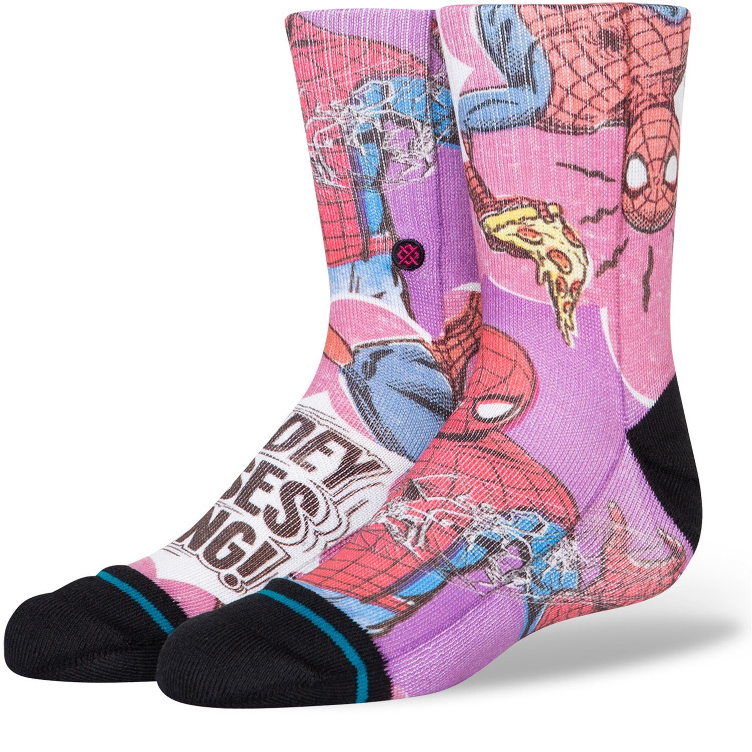 

Носки Stance Spidey Senses, пурпурный
