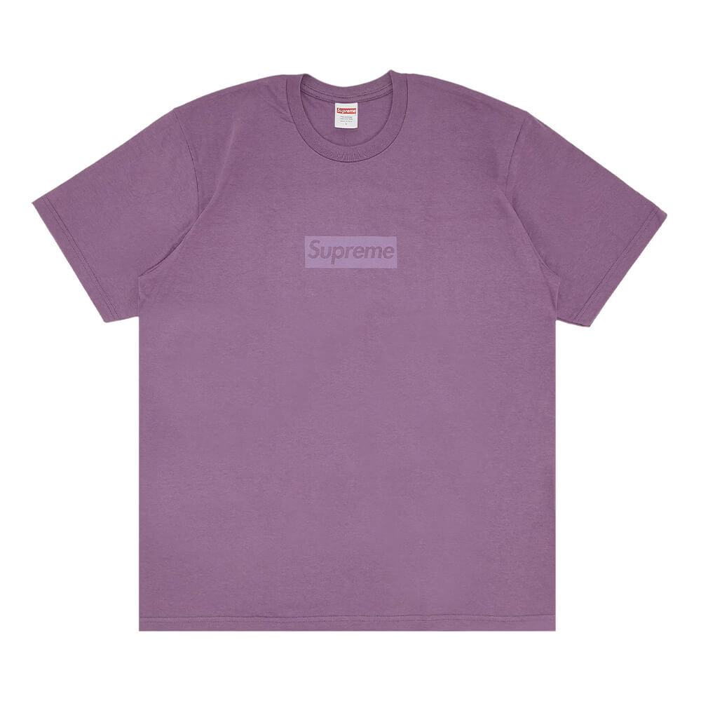 

Футболка Supreme Tonal Box Logo, пыльный фиолетовый