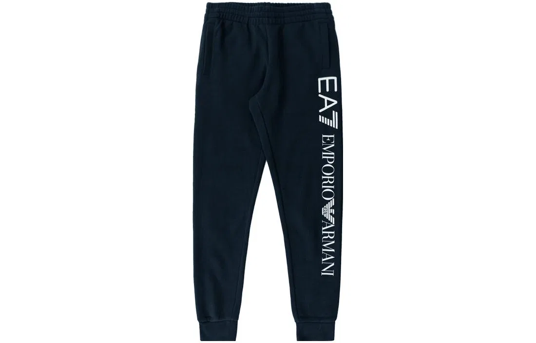 Брюки спортивные трикотажные, EA7, Dark Blue