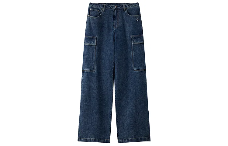 Детские джинсы прямого кроя Champion, Dark Blue Denim