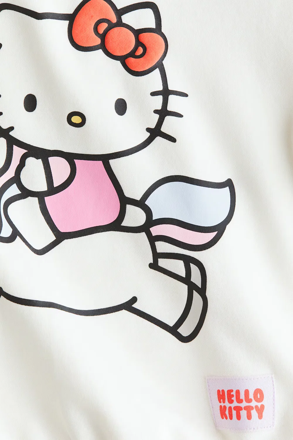 Толстовка с принтом H&M, Weiß/Hello Kitty — фото 2