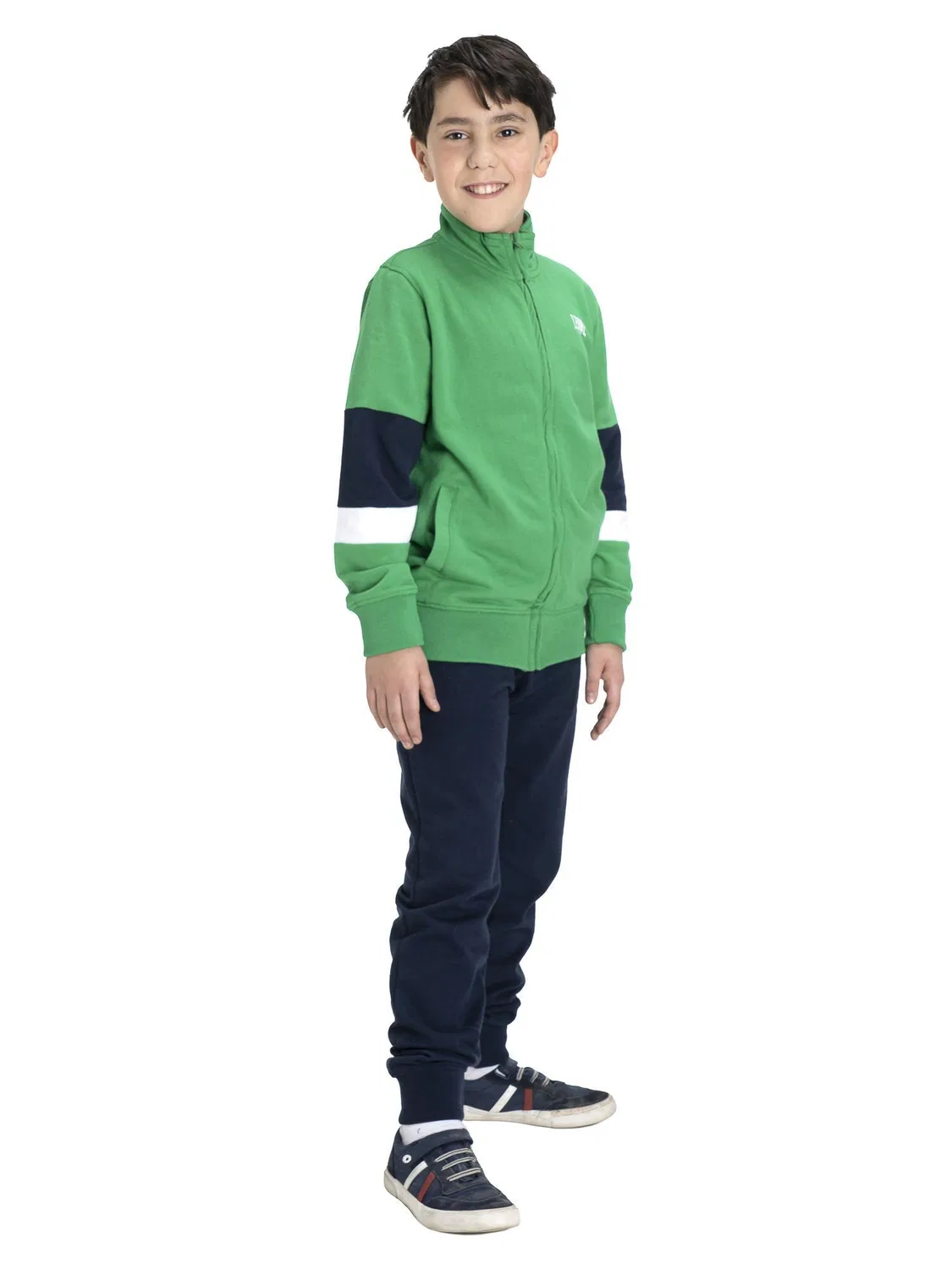 Детский спортивный костюм с принтом Welcome Back Leone 1947 Apparel, Зеленый — фото 3