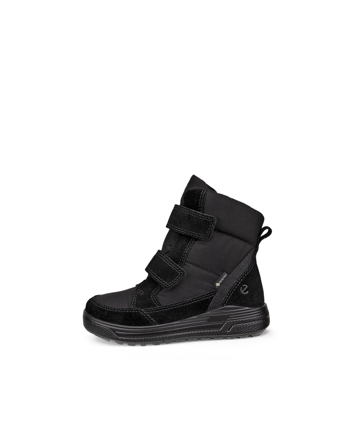 Детские ботинки для мальчиков с принтом Urban Mini High-cut Boot ECCO, Black — фото 2