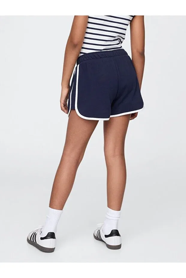 Детские шорты для девочек хлопковые Gap, Navy Blue — фото 4
