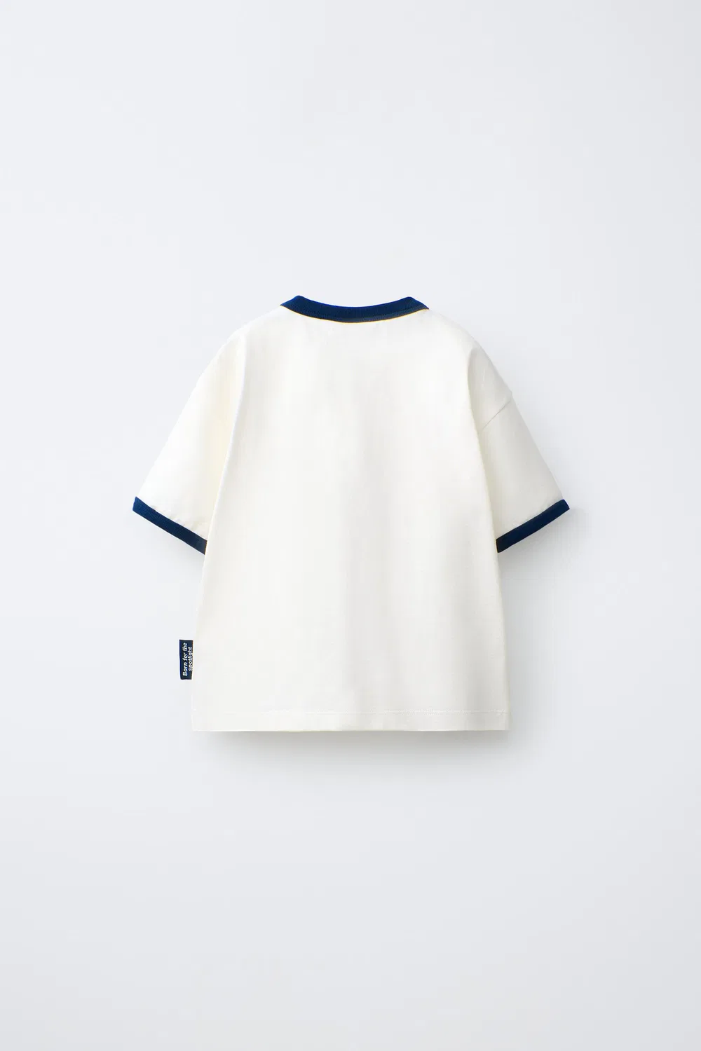 Футболка со звездой ZARA, White — фото 2
