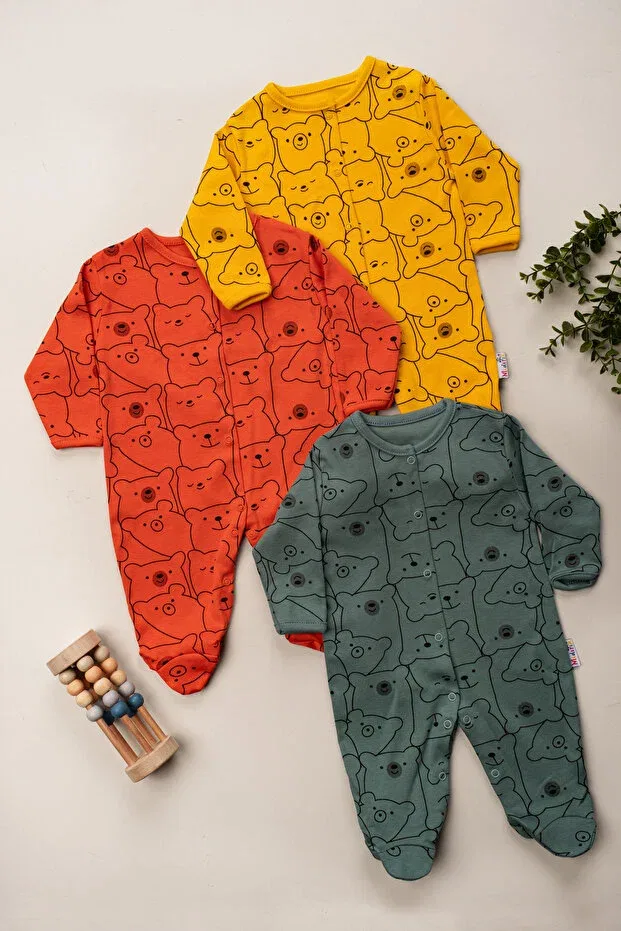 Детский комбинезон для мальчиков с принтом Mybabydukkan, Tile — фото 2