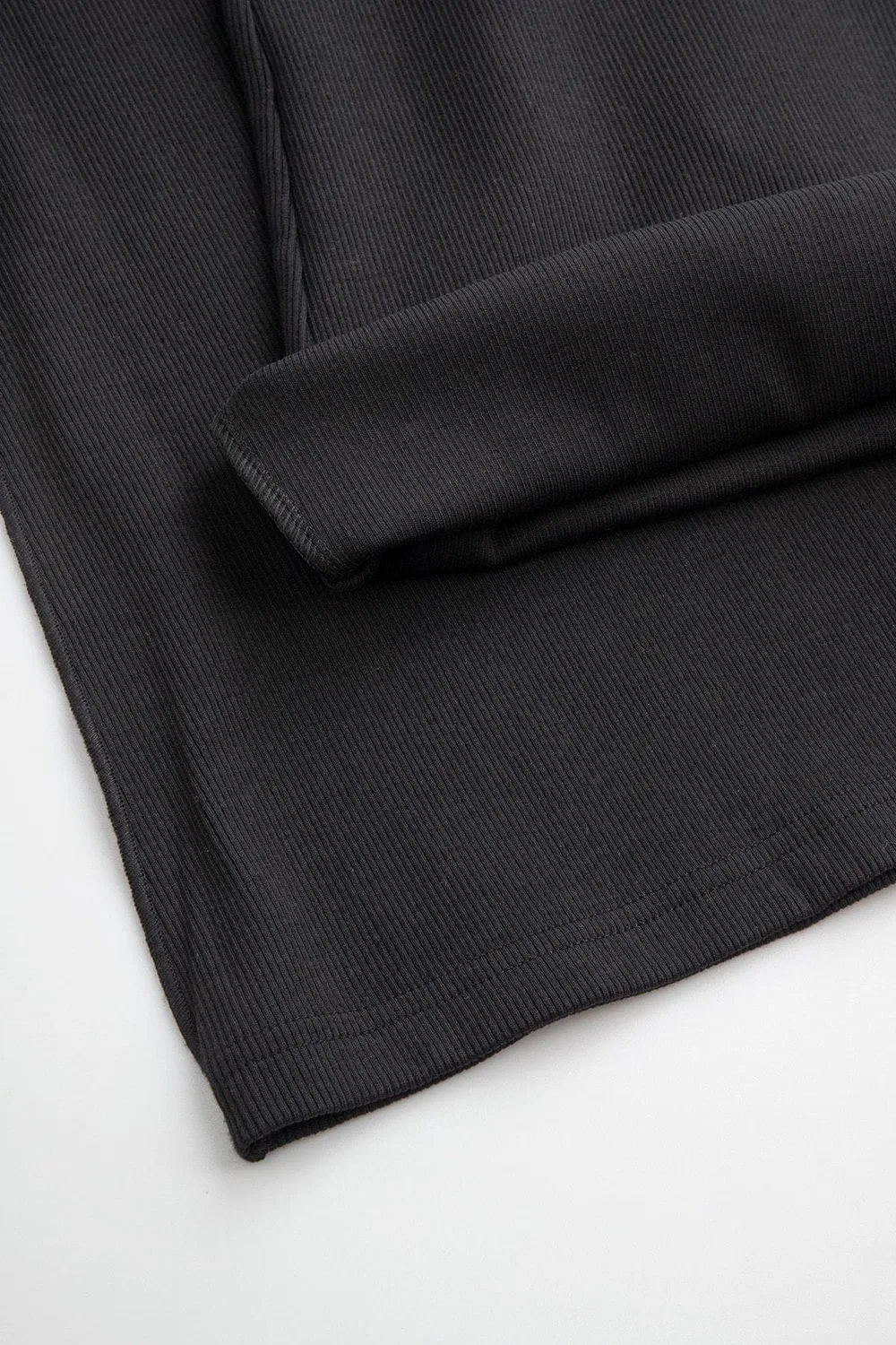Леггинсы в рубчик Coccodrillo, черный — фото 4