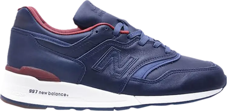 

Кроссовки New Balance Horween Leather Co. x 997 Made in USA 'Explorer', синий