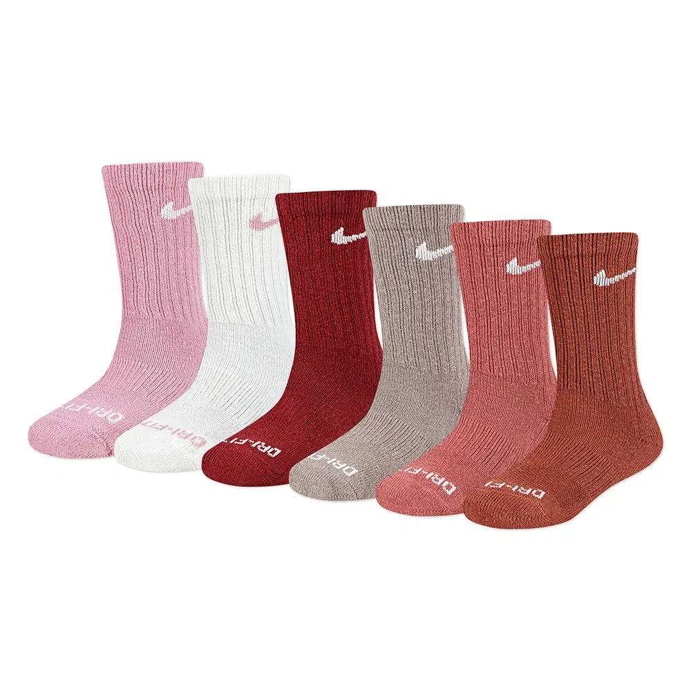Носки Nike Nhb Dri-Fit Perf Basic Crew 6 пар, мультиколор