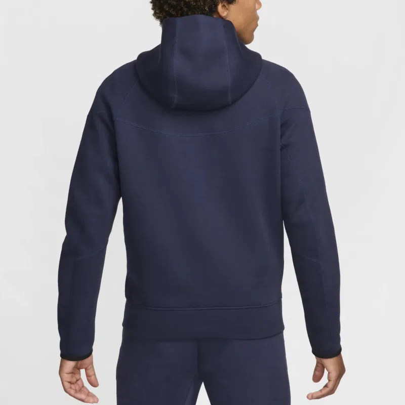 Мужская толстовка с капюшоном и принтом Chelsea FC Marine Blue, Nike, Marine Blue — фото 3