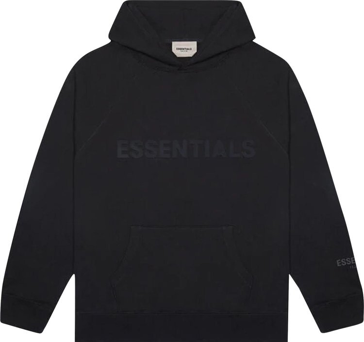 

Худи Fear of God Essentials Hoodie 'Black', черный