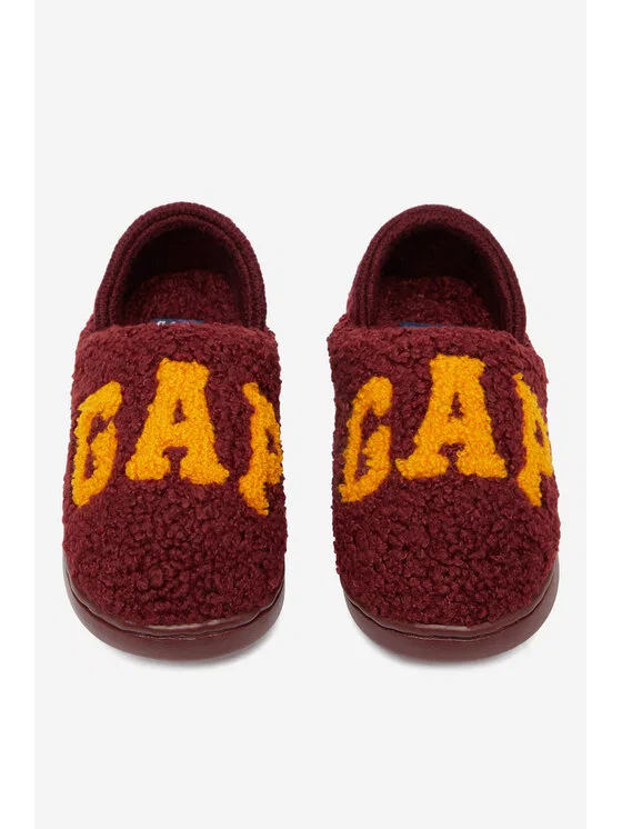 Шлепанцы Gap, бордовый