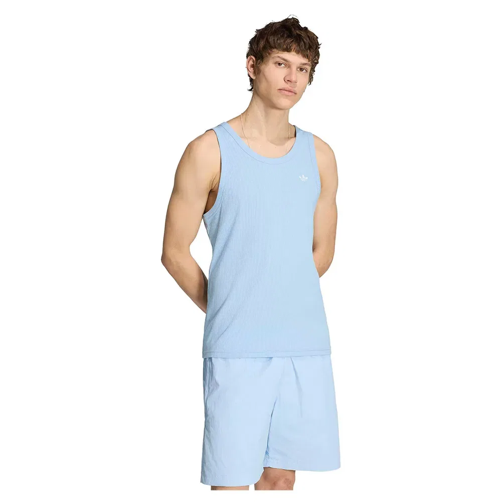 Футболка без рукавов Trefoil Essentials Adidas Originals, синий